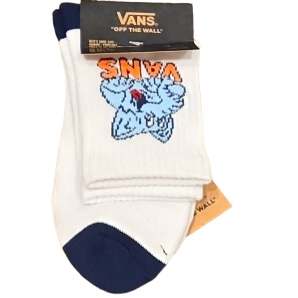 Vans Logo Blue Elephant Crew Sock